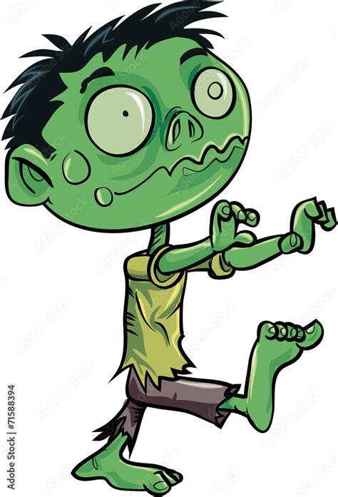 clips of zombies|cute zombie clip art.